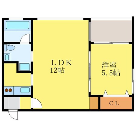 ぴーの２の物件間取画像